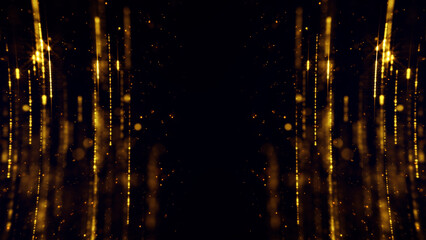 Abstract elegant luxury particle background	
