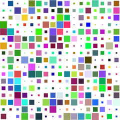 random squares texture