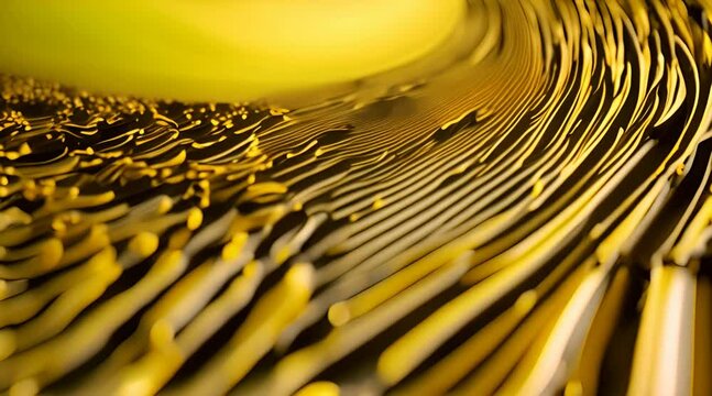Glass or plastic fiber macro abstract cinematic 3d rendering, futuristic modern technology, chromatic reflection effect