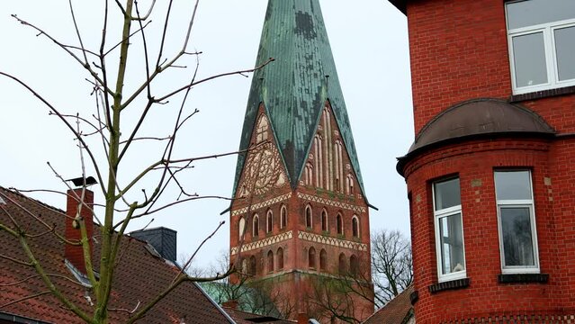 the historic lueneburg germany 4k video