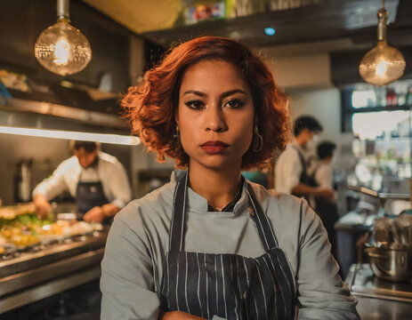 Courageous Conviction: Female Entrepreneur's Fight for Inclusion
