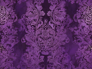 batik background with the dominant color purple