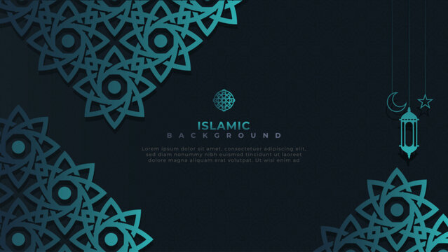 Islamic background with mozaic ornament