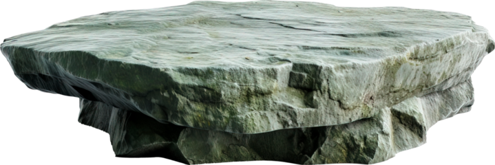 Rock isolated on transparent background. PNG