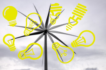 A wind turbine, is a device that converts the wind's kinetic energy into electrical energy. Environmental protection. Its objectives are to conserve natural resources and the natural environment 