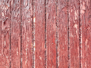 Red boards wood. Planks texture background