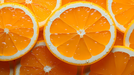 Fresh orange fruit background