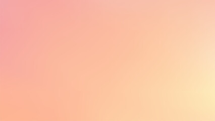 Abstract peach fuzz color vector banner. Blurred light fresh orange delicate gradient background. Pastel pink Liquid stains with free space banner. Vector gentle gradient backdrop