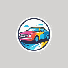 Car Icon Vector Design Very Cool 
