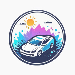 Car Icon Vector Design Very Cool 