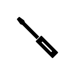 Screwdriver icon isolated on white background. Screwdriver vector icon