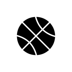 Basketball icon isolated on white background. Basketball ball icon. Basketball logo vector icon