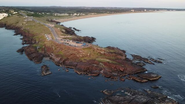 Tomas de dron de Punta Ballena, en Maldonado