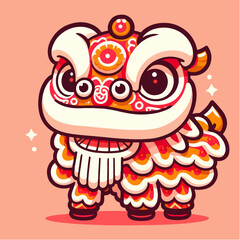 chinese new year lion dance