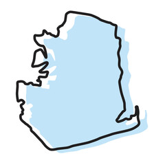 portsea island map, portsea island vector, portsea island outline, portsea island uk