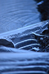 ice texture, homogeneous winter cold background