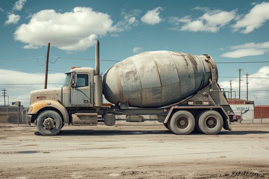 Intimate portraits of 45 concrete trucks, unveiling the distinct character and strength embodied by these essential construction vehicles.