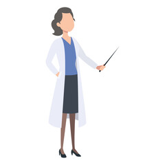 女性の医者のイラスト