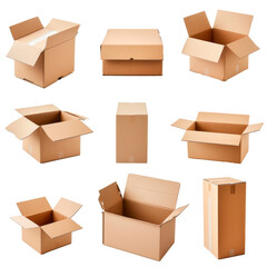 Collection of Cardboard Boxes