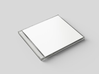 Blank CD jewel case mockup