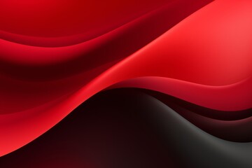 Charcoal Gray to Ruby Red abstract fluid gradient design, curved wave in motion background for banner, wallpaper, poster, template, flier and cover