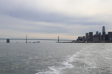 San Francisco, Californie, usa, alcatraz, painted ladies
