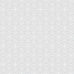elegant white ornamental background/ vector illustration 