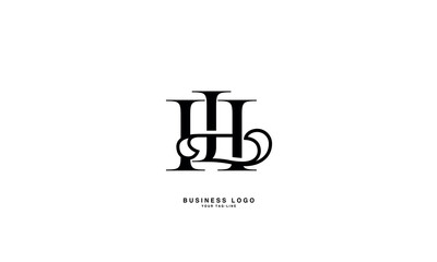HL, LH, H, L, Abstract Letters Logo Monogram