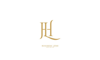 HL, LH, H, L, Abstract Letters Logo Monogram