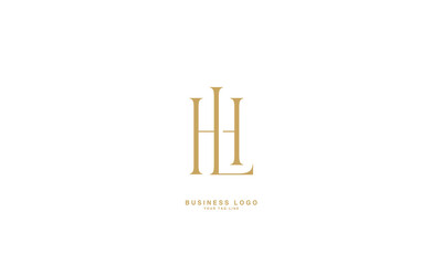 HL, LH, H, L, Abstract Letters Logo Monogram