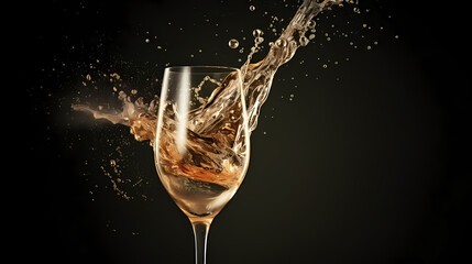 Toasting with champagne glasses against sparkling fireworks background