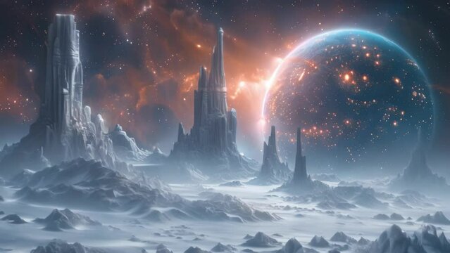 Futuristic Sci-fi Adventure in a Dystopian World