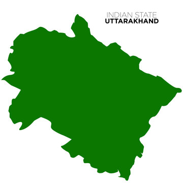 map of indian state uttarakhand, dev bhoomi uttarakhand map, indian state map