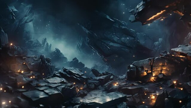 Futuristic Sci-Fi Space Travel Adventure
