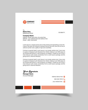 Creative Letterhead Template Design I Letterhead Design