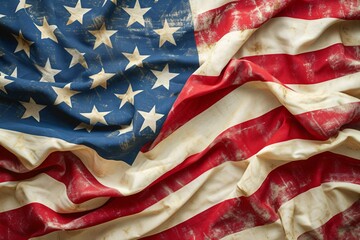 The American flag, Independence Day, Flag Day, President's Day
