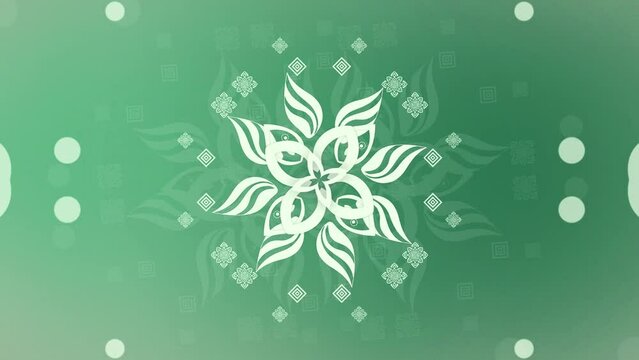 Luxury mandala background with white arabesque pattern Buddhist style, Ramadan Style Decorative mandala, Mandala for your video background element, hindu style