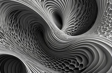 The Infinite Spiral: A Journey into Abstract Art with Generative AI.