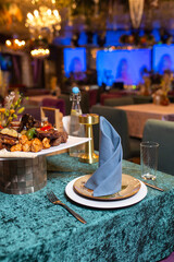 Delectable Turkish Cuisine Served in an Elegant Restaurant Setting