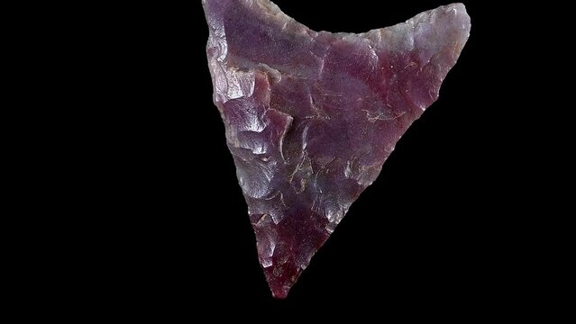 Neolithic flint arrowhead (Saharan Africa c4000BC) 