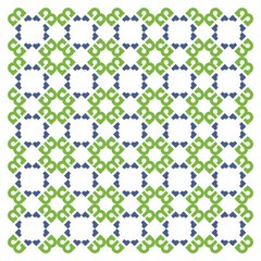 Creative ethnic style vector seamless pattern