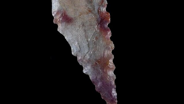 Neolithic flint arrowhead (Saharan Africa c4000BC) 