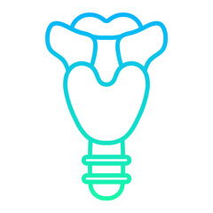 Larynx Gradient Linear Style