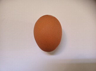 egg on a table