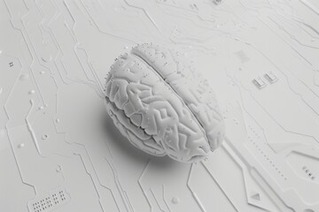 AI Brain Chip semiconductor intellectual property. Artificial Intelligence medical informatics mind ecn axon. Semiconductor adaptability circuit board defect characterization