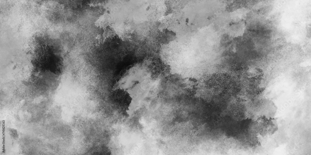 Poster trendy colorful smoke on a black background. black and white close up view of water at snoqualmie fa