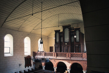 Organ - Interior of the Church - Kirche - Background - Concept - Religion - Architecture