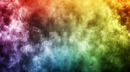 Mystical abstract colorful background on dark backdrop perfect for design and creative projects