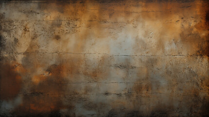 Fototapeta na wymiar Old Rusty Background. The Texture is in the Grunge Style. Old Dirty Rusty Metal Surfaces. A Background With a Rough Texture. Disused Metal