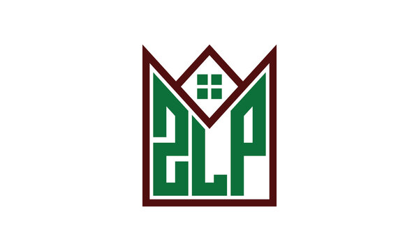 ZLP initial letter real estate builders logo design vector. construction ,housing, home marker, property, building, apartment, flat, compartment, business, corporate, house rent, rental, commercial